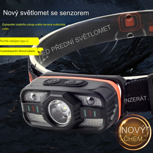 💥🌟【Kupte 1 a získejte 1 zdarma】🌟💡Indukční LED světlomet s chytrým USB nabíjením  3846620