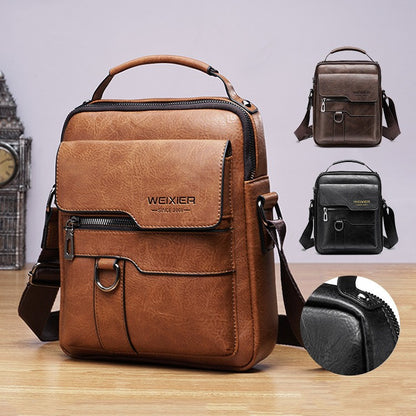 🔥❤Horký výprodej🔥2025 Nová módní kožená taška přes rameno Oxford pro muže Messenger Bag