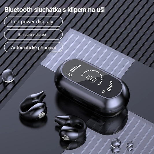 Nová bezdrátová bluetooth náhlavní souprava 2024, vysoce kvalitní zvuk, vhodná pro sportovní hovory-3839240