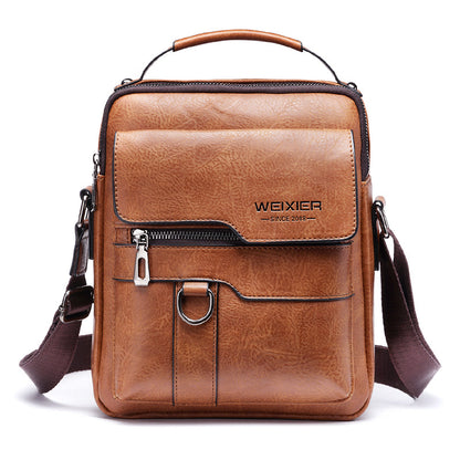 🔥❤Horký výprodej🔥2025 Nová módní kožená taška přes rameno Oxford pro muže Messenger Bag