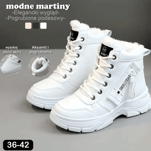 🔥【Časově omezená sleva 50%】🥰🥰【35-45】 Zimní dámské sněhule na boční zip-3853832